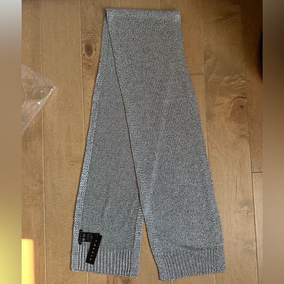 Theory metallic Silver Ice Scarf - Picture 6 of 7